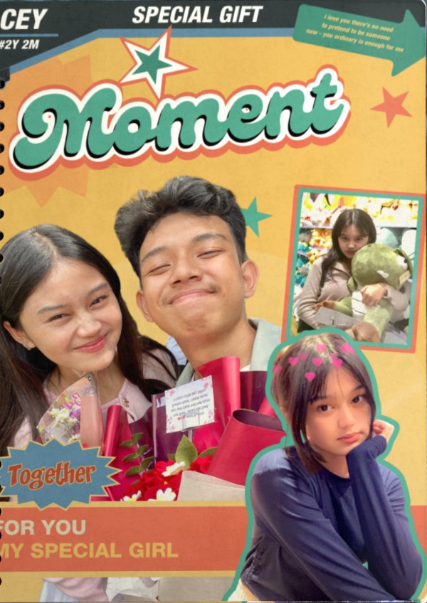 Sampul majalah tema Treasured Moment